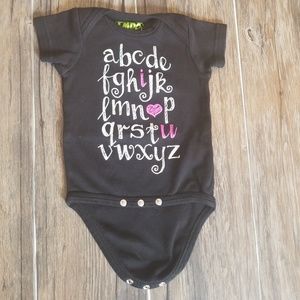ABC onsie
